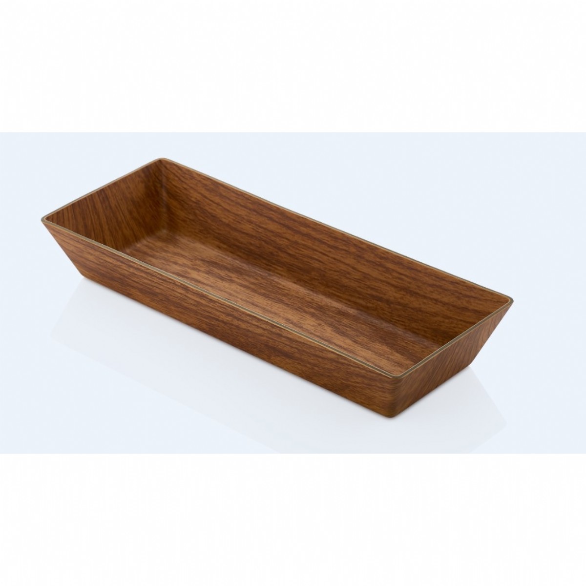 EVELİN BÜYÜK DERİN TABAK 28 X 11 CM MAUN - Derin Tabaklar